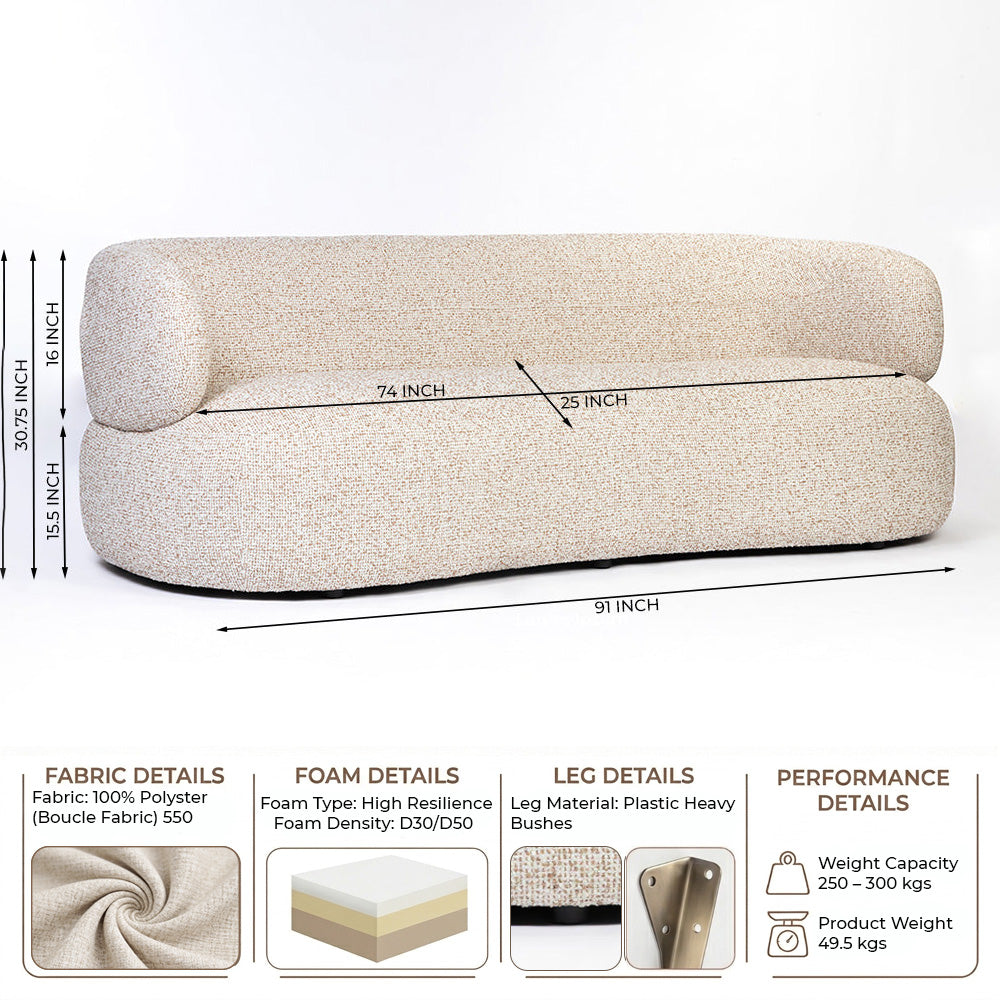 Spark 3-Seater Sofa