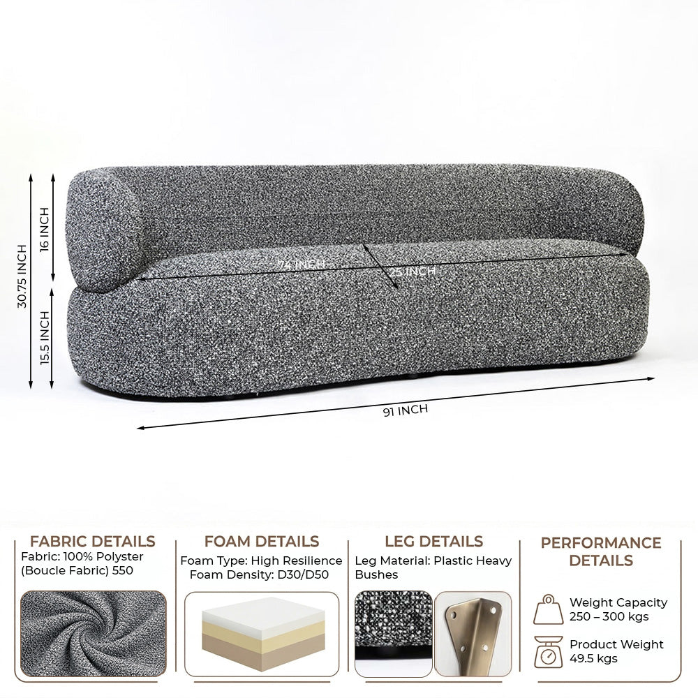 Spark 3-Seater Sofa