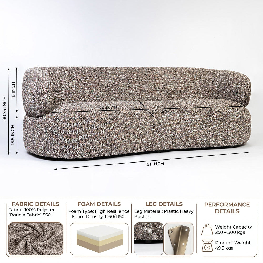 Spark 3-Seater Sofa