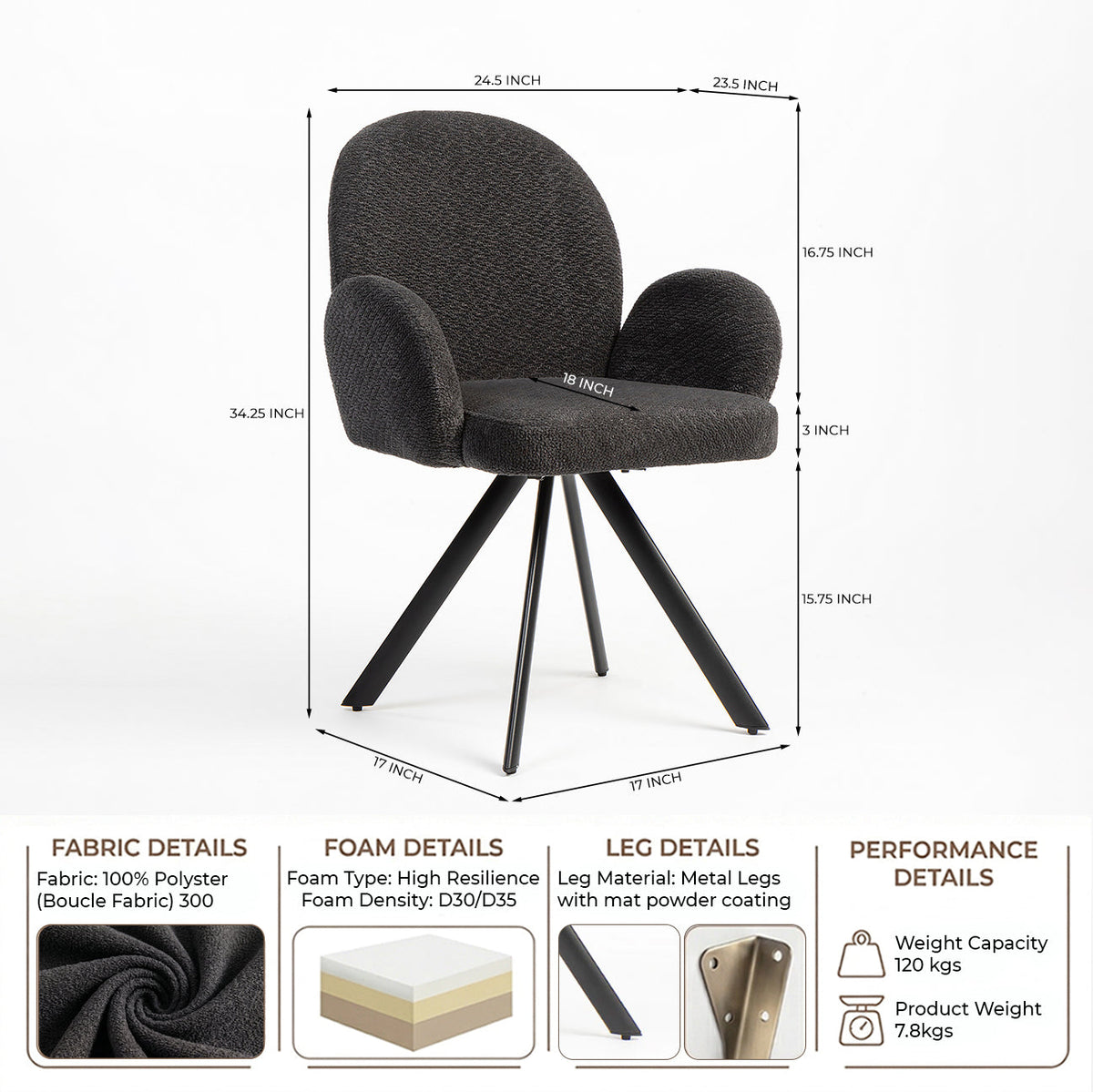 Basalt Dining Chair