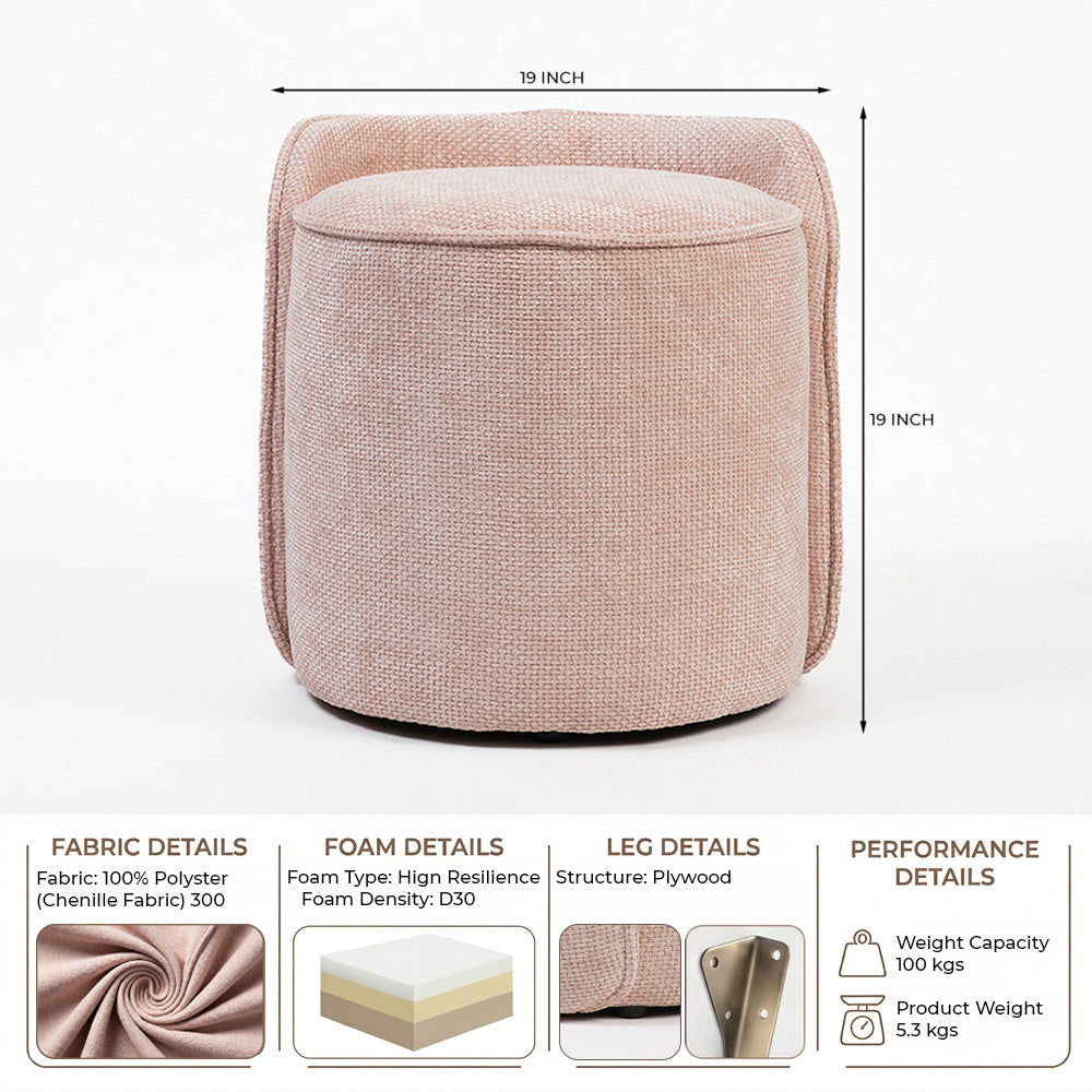 Elm Pouf