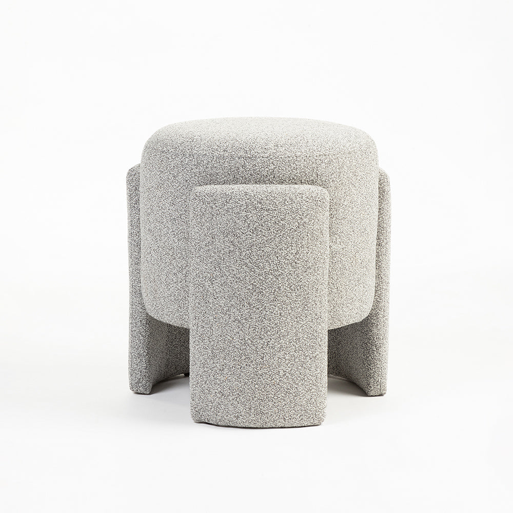 Meridian-glow Pouf