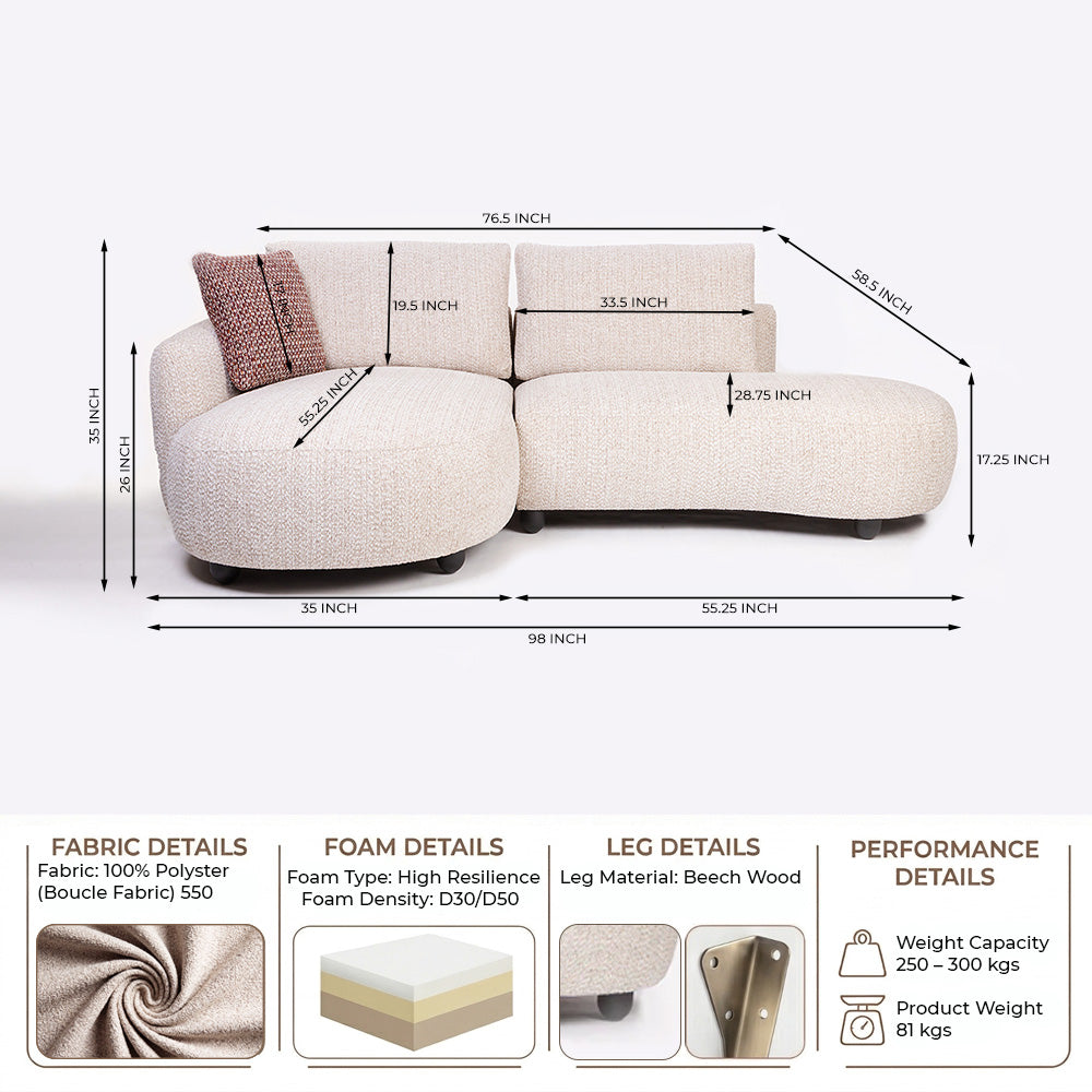 Thistledown 3-Seater Sofa