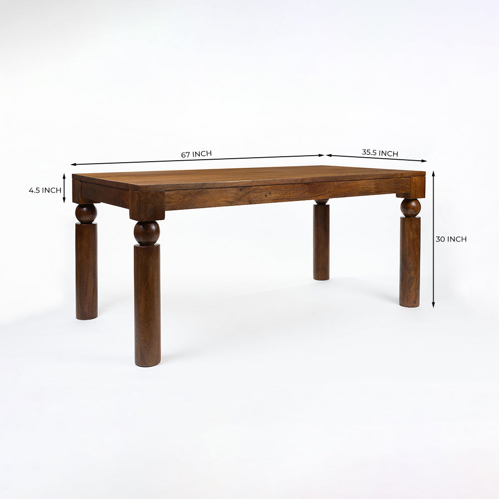Driftwood 6-Seater Dining Table