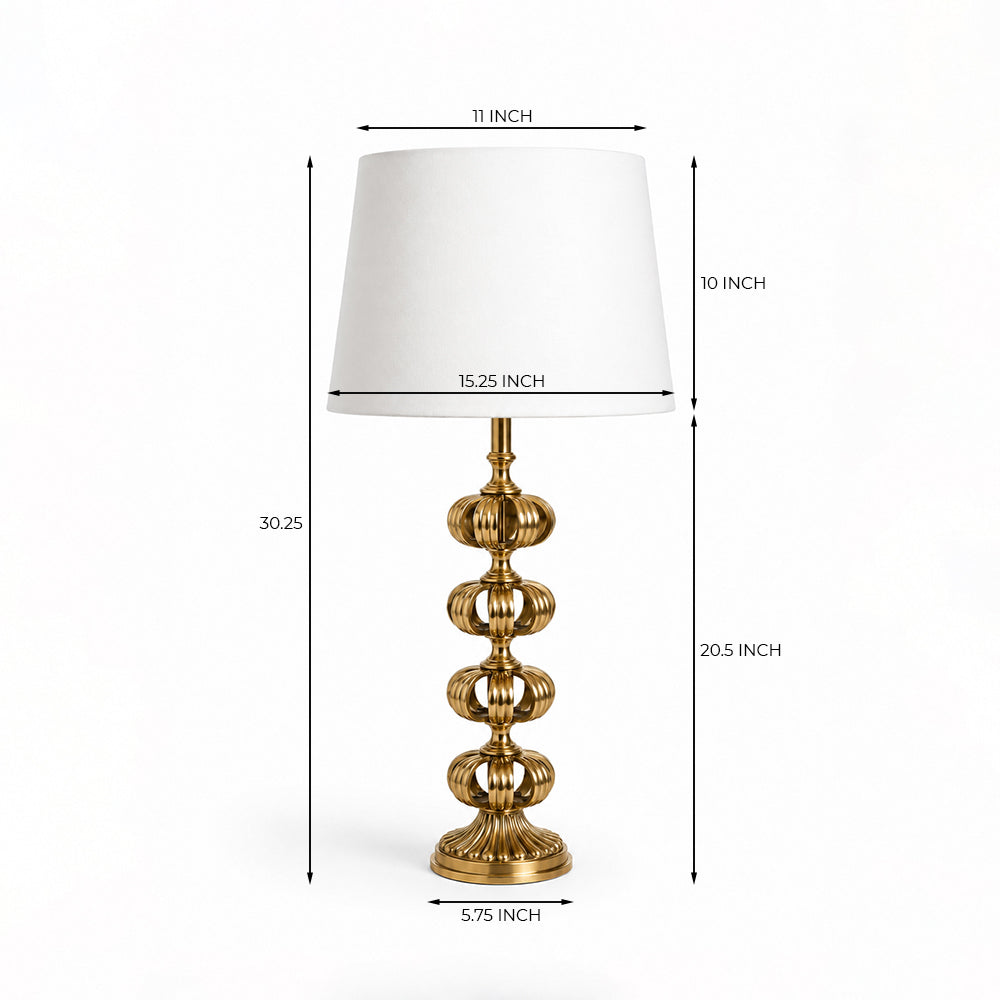 Knoll Table Lamp-Size