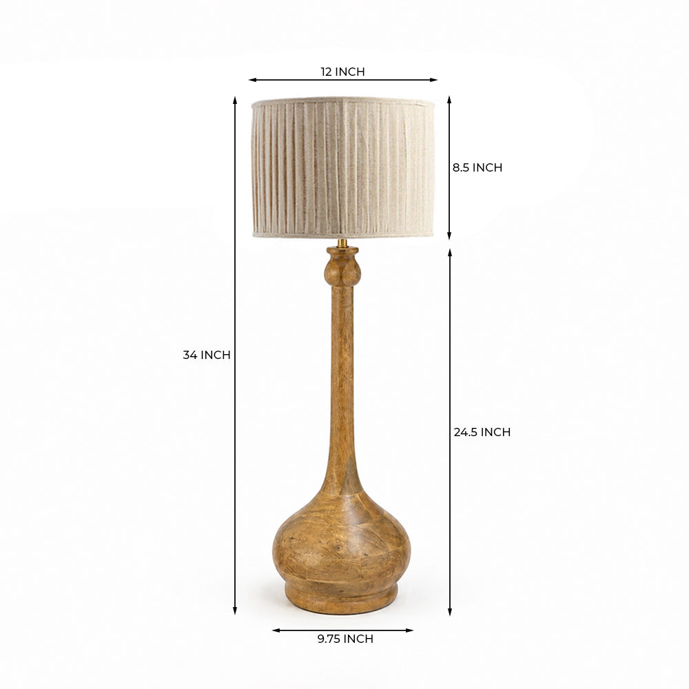 Muse Table Lamp-Size