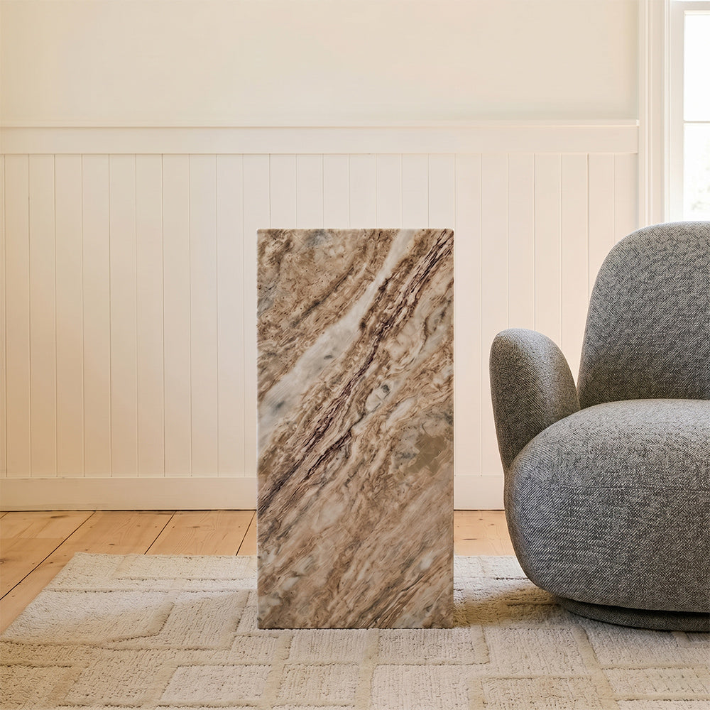 Parchment Accent Table