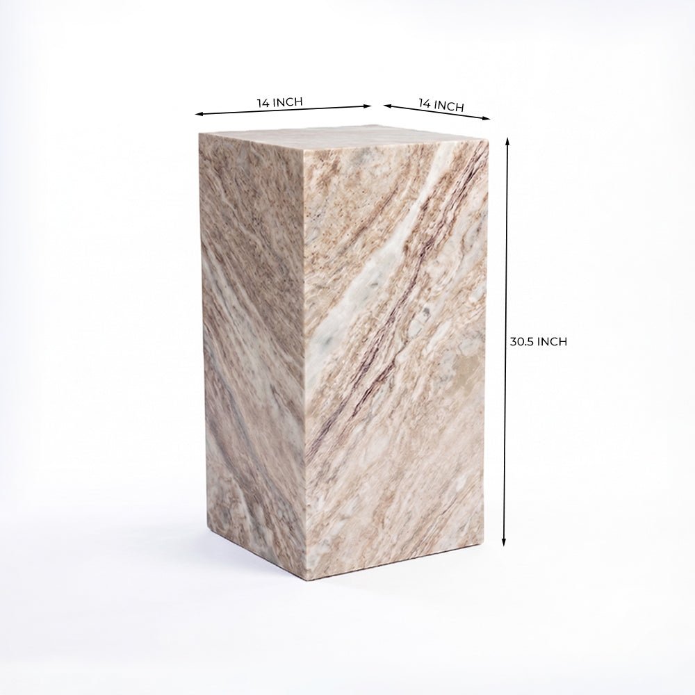 Parchment Accent Table Size