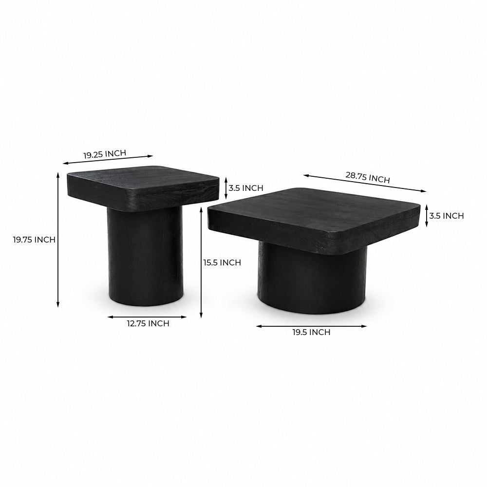 Ponderosa Coffee Table- Size