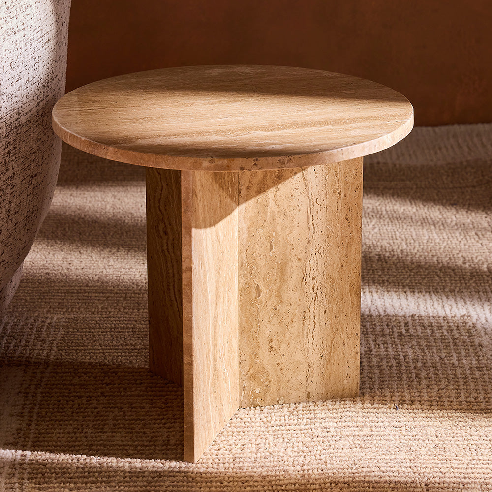 Meridian-glow Accent Table