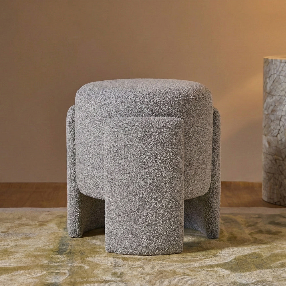 Meridian-glow Pouf