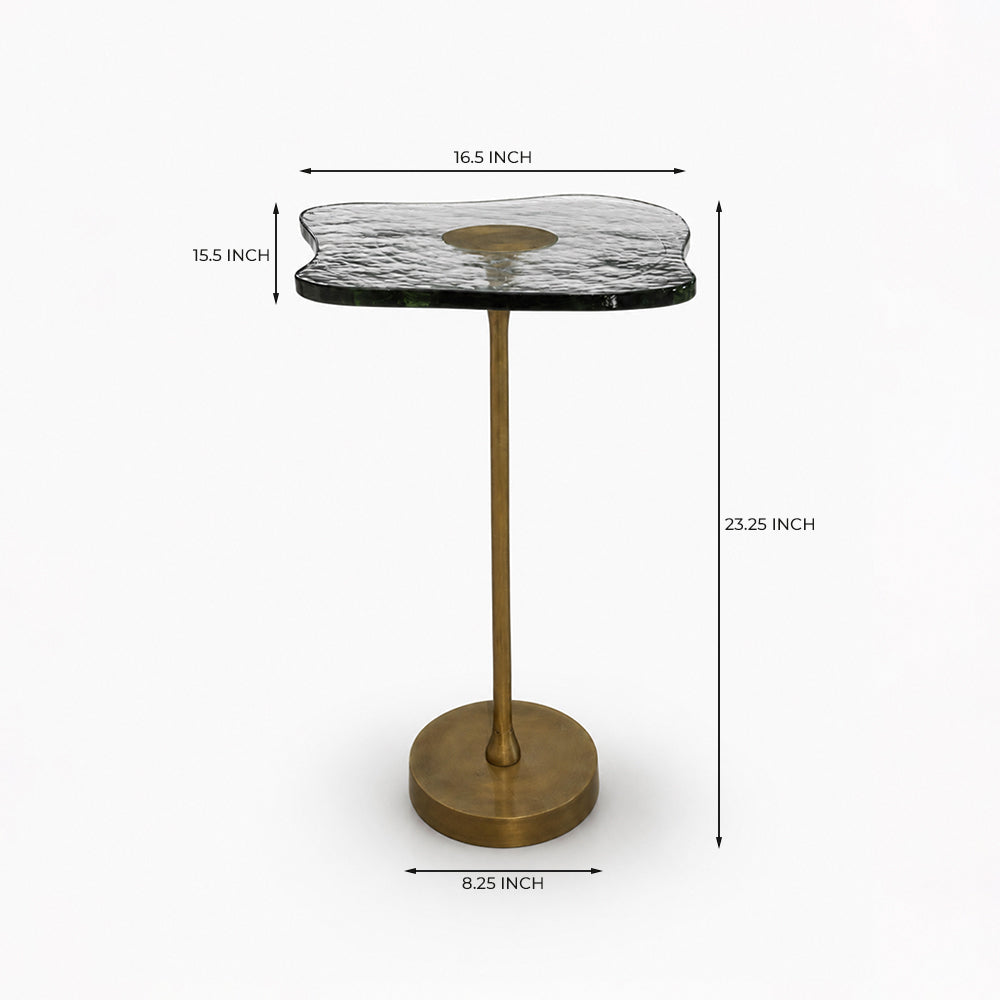 Terra Accent Table Size