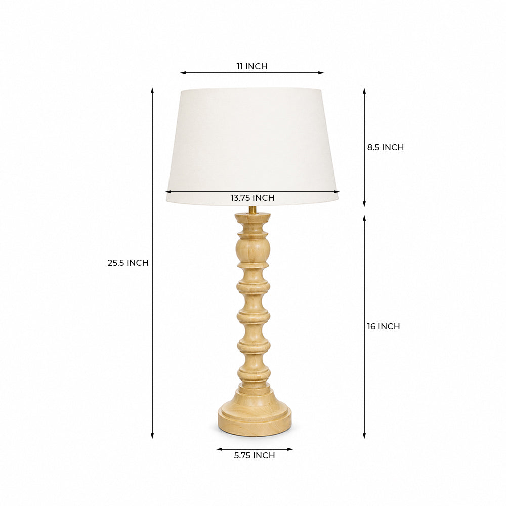 Cirrus Table Lamp-Size